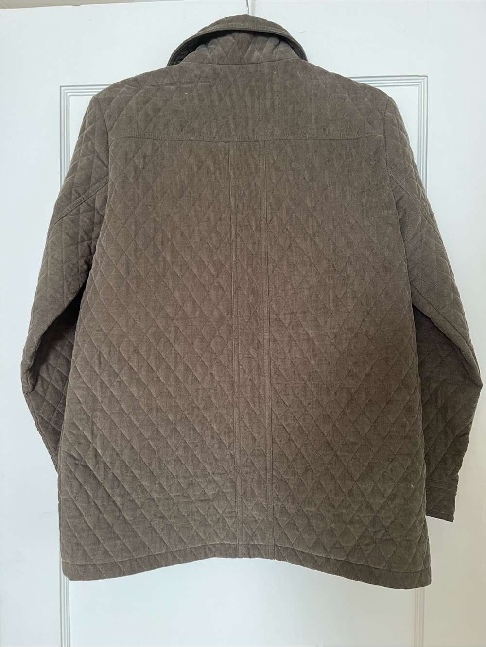 Sezane Will Jacket Quilted Olive Green Small NWT - Picture 3 of 8